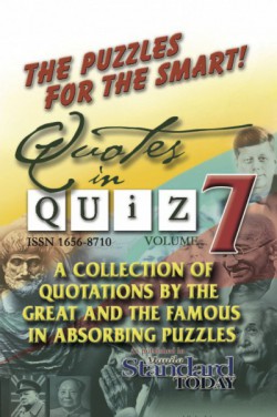 Quotes in Quiz - The Puzzles for the Smart, Pocketbook Volume07