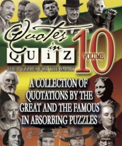 Quotes in Quiz - The Puzzles for the Smart, Pocketbook Volume10