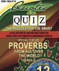 Quotes in Quiz - The Puzzles for the Smart, Pocketbook Volume12